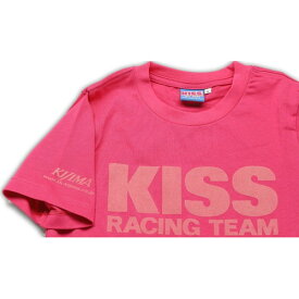 KIJIMA(キジマ) バイク アパレル KISS 2018Tシャツ ピンク レディースS K1345P04