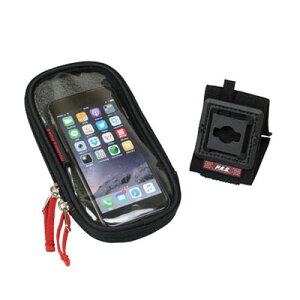 ROUGH&ROAD(ラフ&ロード) RR9810 P.A.S.スマ・ホルダー 6in ブラック RR9810BK バイク スマートフォンホルダー