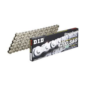 DID(�哯�H��) �X�^���_�[�h�V���[�Y�`�F�[�� 420D-114L RJ(�N���b�v) �V���o�[ DID420D-114RJ S&S �o�C�N