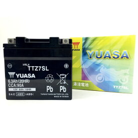 台湾ユアサ(タイワンユアサ) バイク バッテリー TTZ7SL (YTZ7S 互換)液入充電済 密閉型MFバッテリー