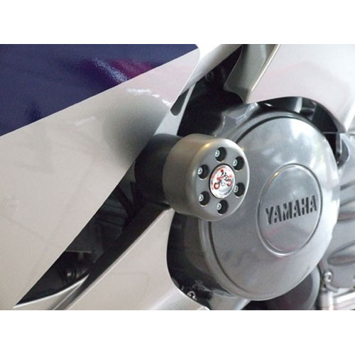 - PA International パイツマイヤー  バイク スライダー ダンパー機能付き クラッシュパッド X-Pad YAMAHA用 チタン 41YA26AT