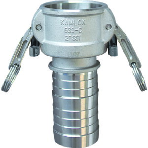 TOYOX(�g���b�N�X) 633-CL �J�����b�N �c�C�����b�N�^�C�v�J�v���[ �z�[�X�V�����N �X�e�����X 3/4�C���` SST 633CL34SST �G�A�J�v���E�p��