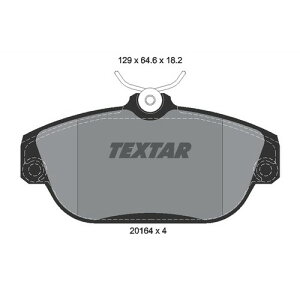 Textar(�e�L�X�^�[) 2016402 �u���[�L�p�b�h ������