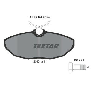 Textar(�e�L�X�^�[) 2342401 �u���[�L�p�b�h ������