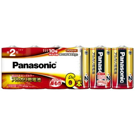 Panasonic(パナソニック) 電池・充電器 アルカリ乾電池 単2形6本シュリンク LR14XJ/6SW