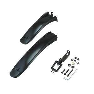 パナソニックサイクルテック(Panasonic) 【純正部品】ドロヨケセット 前後 EZ専用 ブラック NDD5405AS 自転車 泥除け