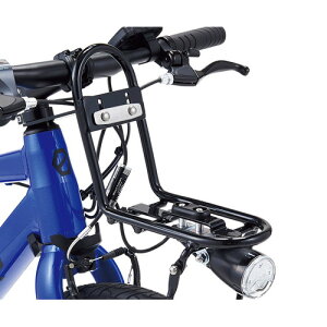 パナソニックサイクルテック 【純正部品】フロントキャリア アルミ製 ブラック NCF454S 自転車