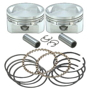 S&S CYCLE 023879 3-1/2 鍛造ストローカーピストンキット 84-99y BT 106-5554 バイク