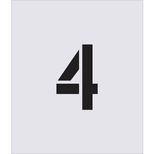 アイマーク ステンシル 4 文字サイズ150×95mm 文房具・コピー用紙