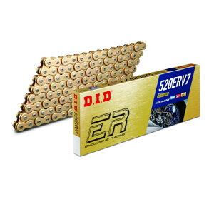 DID(�哯�H��) ���[�X�p�`�F�[�� ER�V���[�Y 520ERV7-112L ZJ(�J�V��) �S�[���h DID520ERV7-112ZJ G&G �o�C�N