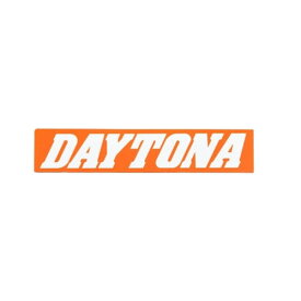 DAYTONA(デイトナ) バイク 外装 デカール・ステッカー・エンブレム ステッカー DAYTONA 80×16 オレンジ/ホワイト 21262
