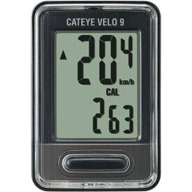 CATEYE(キャットアイ) 自転車 サイクルコンピューター本体 CC-VL820 VELO 9 ブラック