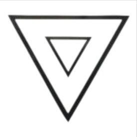 ai-NET 原付2種 表示ステッカー 三角マーク 5083 バイク