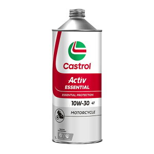 Castrol(カストロール) ACTIV ESSENTIAL 4T 10W-30 1L 09022 バイク 4サイクルエンジンオイル