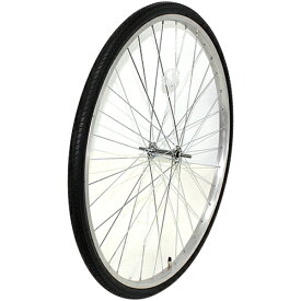 24インチ 自転車 24×1 3/8 37-540 前輪リム完組 アルミリム タイヤ チューブ 付 1本 シティサイクル ママチャリ