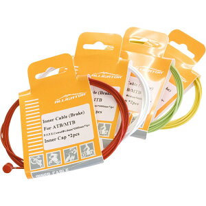 ALLIGATOR(アリゲーター) ATB/MTB/ROADシフト用インナーケーブル(P.T.F.E.コート) ホワイト LY-GSPT20UN 自転車 シフトケーブル・インナーワイヤー