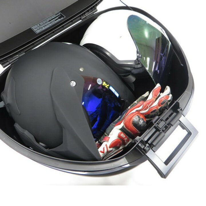 楽天市場】SHAD バイク トップケース リアボックス SH48 チタニウム 