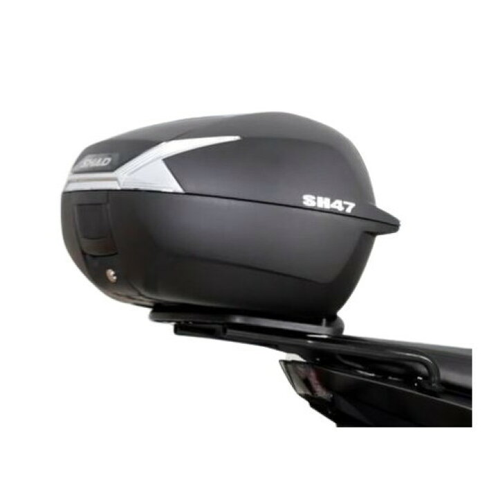 楽天市場】SHAD バイク トップケース リアボックス SH47 ホワイト 