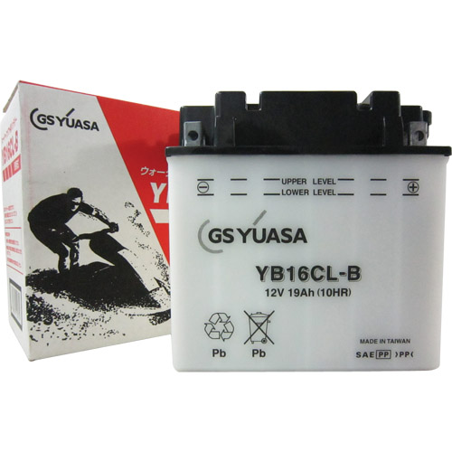 ジーエス・ユアサ 開放式バッテリー YB16CL-B (バイク用バッテリー 