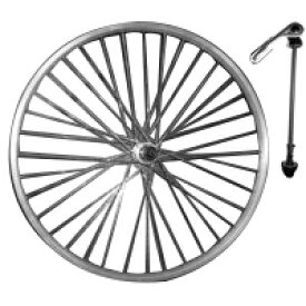 シキシマ 自転車 完組ホイール 後輪700×28C 外装カセットクイック式 アルミリム