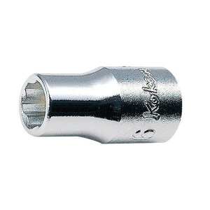 ko-ken(コーケン) 2410M-12 1/4(6.35mm)SQ. サーフェイスソケット 12mm ハンドツール用ソケット・ビット