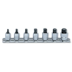 ko-ken RS2010A/8-L25 1/4(6.35mm)SQ. �w�b�N�X�r�b�g�\�P�b�g���[���Z�b�g �S��25mm 8���g