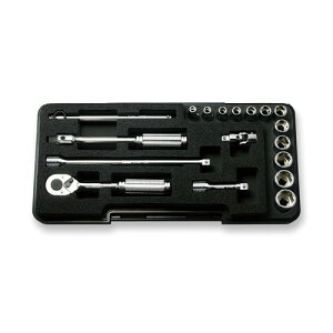 ko-ken P2251M 1/4(6.35mm)SQ. �\�P�b�g�Z�b�g 18���g �n���h�c�[���p�\�P�b�g�E�r�b�g