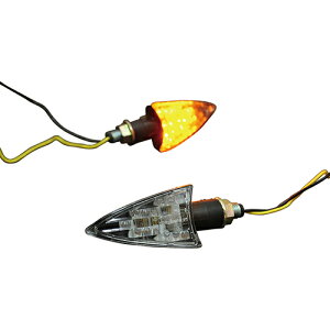 �A���L�����n���Y LED�E�B���J�[ �A���[ �u���b�N �N���A KA004SC �o�C�N �E�C���J�[