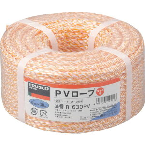 TRUSCO PV���[�v 3�c�� ���a6mm×����30m R630PV ���� ���� �q��
