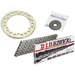 SUNSTAR �X�v���P�b�g&�`�F�[���L�b�g KD5D211 �o�C�N �쓮�n�Z�b�g