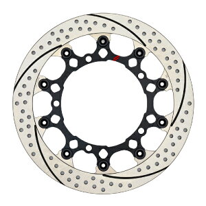 SUNSTAR �v���~�A�����[�V���O �t�����g�f�B�X�N���[�^�[ EL113BWL-GD �o�C�N