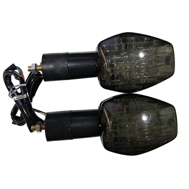 楽天市場】エナジープライス バイク LEDウィンカー左右セット スモーク 
