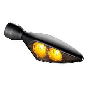 Kellermann(ケラーマン) micro Rhombus Dark/マイクロ ローンバス ダーク マットブラック/スモーク KM148-150 バイク ウインカー