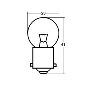 スタンレー(STANLEY) 自動車 A4337M 24V20W