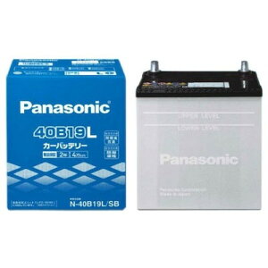 Panasonic(�p�i�\�j�b�N) ���Y�ԃo�b�e���[ SB�V���[�Y N-40B19L ������ �o�b�e���[ �ʏ�ԗp