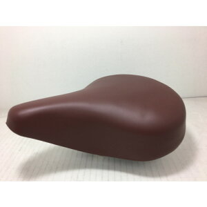 エナジープライス 軽快車用 スタンダードサドル ダークブラウン 自転車