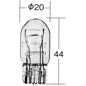 KOITO(�R�C�g) 1891 12V21/5W �N���A �o�C�N �E�C���J�[�E�e�[����