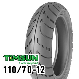 TIMSUN(ティムソン) バイク タイヤ TS626 110/70-12 47N TL フロント/リア TS-626