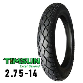 TIMSUN(ティムソン) バイク タイヤ TS622 2.75-14 41P TT フロント/リア TS-622