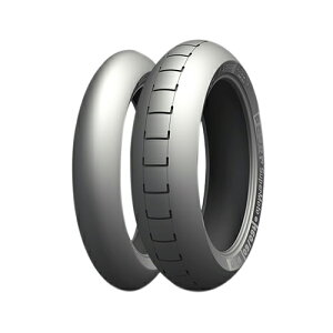 MICHELIN(~V) POWER SUPERMOTO SLICK 120/80R16 TL tg B 313249 oCN ^C I[h[X