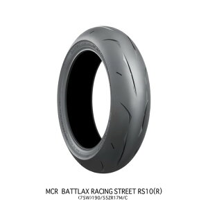 BRIDGESTONE BATTLAX RACING STREET RS10 180/55ZR17 (73W) TL A MCR05122 oCN I[hWA