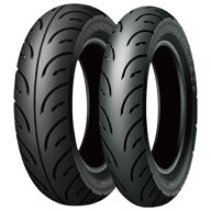 DUNLOP(ダンロップ) 【セット品】RUNSCOOT 前 D307F 90/90-14 TL 後 D307A 100/90-14 TL バイク タイヤ …