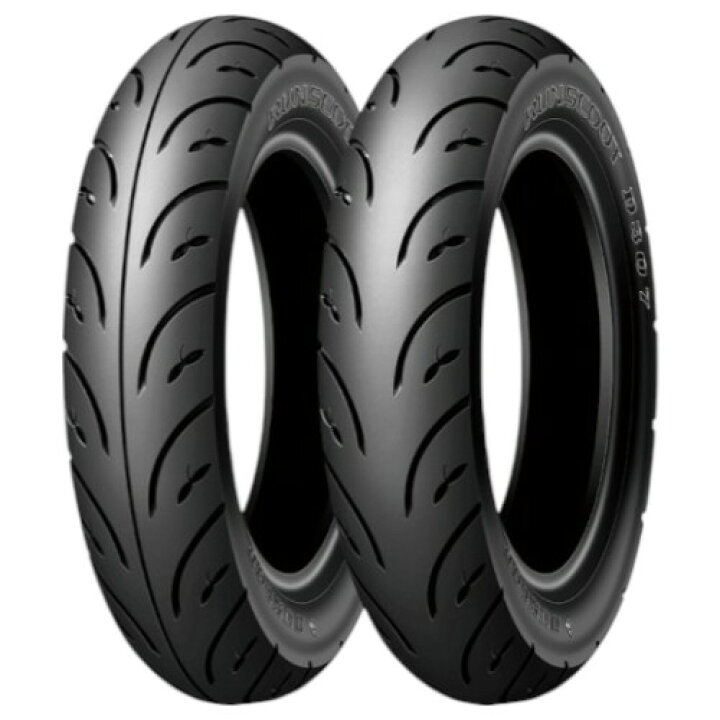 楽天市場】DUNLOP(ダンロップ) 【セット品】RUNSCOOT 前 D307 90/90-10 