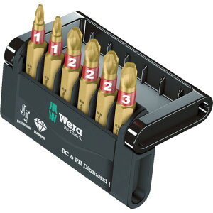 Wera(���F��) �o�C�g�[�V�����_�C�������h �r�b�g�`�F�b�N 6�{ ���s�_�v�^�[ 819-8835 �\�P�b�g�H��