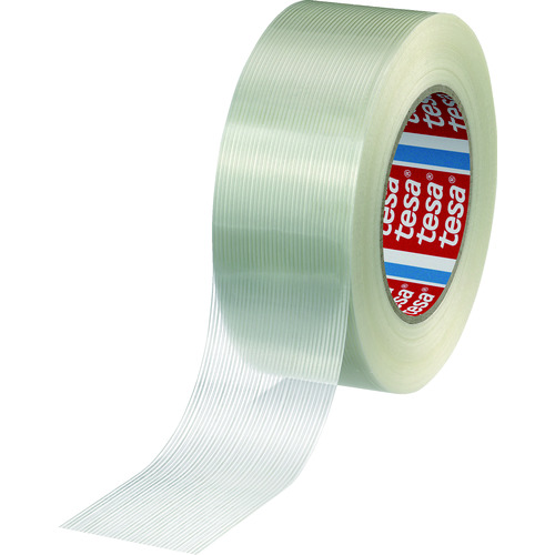 tesa(テサテープ) 整備用品 テープ・バンド・シール フィラメントテープ 白 50mm×50m 149-7892