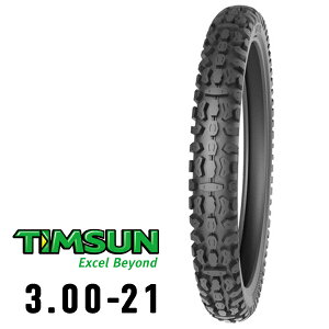TIMSUN(ティムソン) TS826F 3.00-21 51P TL フロント TS-826F バイク タイヤ オフロード・アドベンチャー