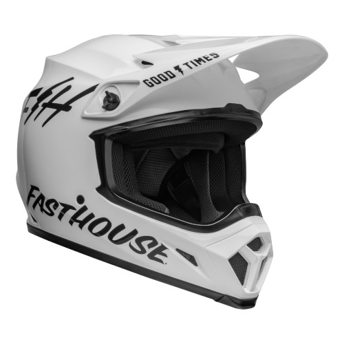 - BELL ベル  バイク オフロードヘルメット MX-9 MIPS ファストハウス ホワイト ブラック L