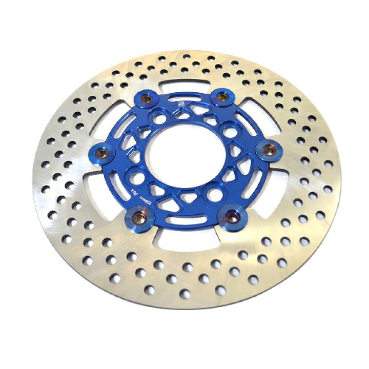 楽天市場】KN企画 フローティングディスクローター 220mm ブルー KN 