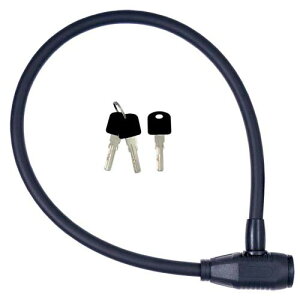 CAPTAIN STAG(キャプテンスタッグ) ワイヤー錠60D φ12mm ブラック Y-4319 自転車 ケーブル・ワイヤーロック