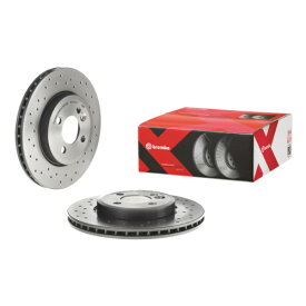 Brembo(ブレンボ) 自動車 ディスクローター ブレーキディスク Xtra 09.A761.1X